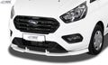 RDX Frontspoilerlippe VARIO-X für FORD Transit / Tourneo Custom MK7 2018+ Frontlippe Front Ansatz Vorne Spoilerlippe