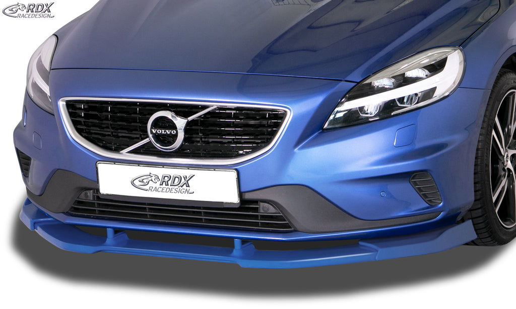 RDX Frontspoilerlippe VARIO-X für VOLVO V40 R-Design 2013+ Frontlippe Front Ansatz Vorne Spoilerlippe