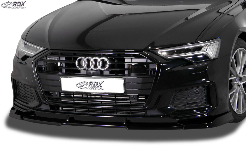 RDX Frontspoilerlippe VARIO-X für AUDI A6 4K C8 2F S-Line / S6 (passend an S-Line- bzw. S6-Frontstoßstange) Frontlippe Front Ansatz Vorne Spoilerlippe