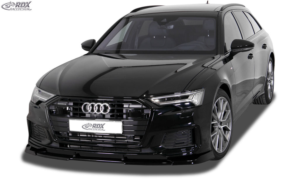 RDX Frontspoilerlippe VARIO-X für AUDI A6 4K C8 2F S-Line / S6 (passend an S-Line- bzw. S6-Frontstoßstange) Frontlippe Front Ansatz Vorne Spoilerlippe