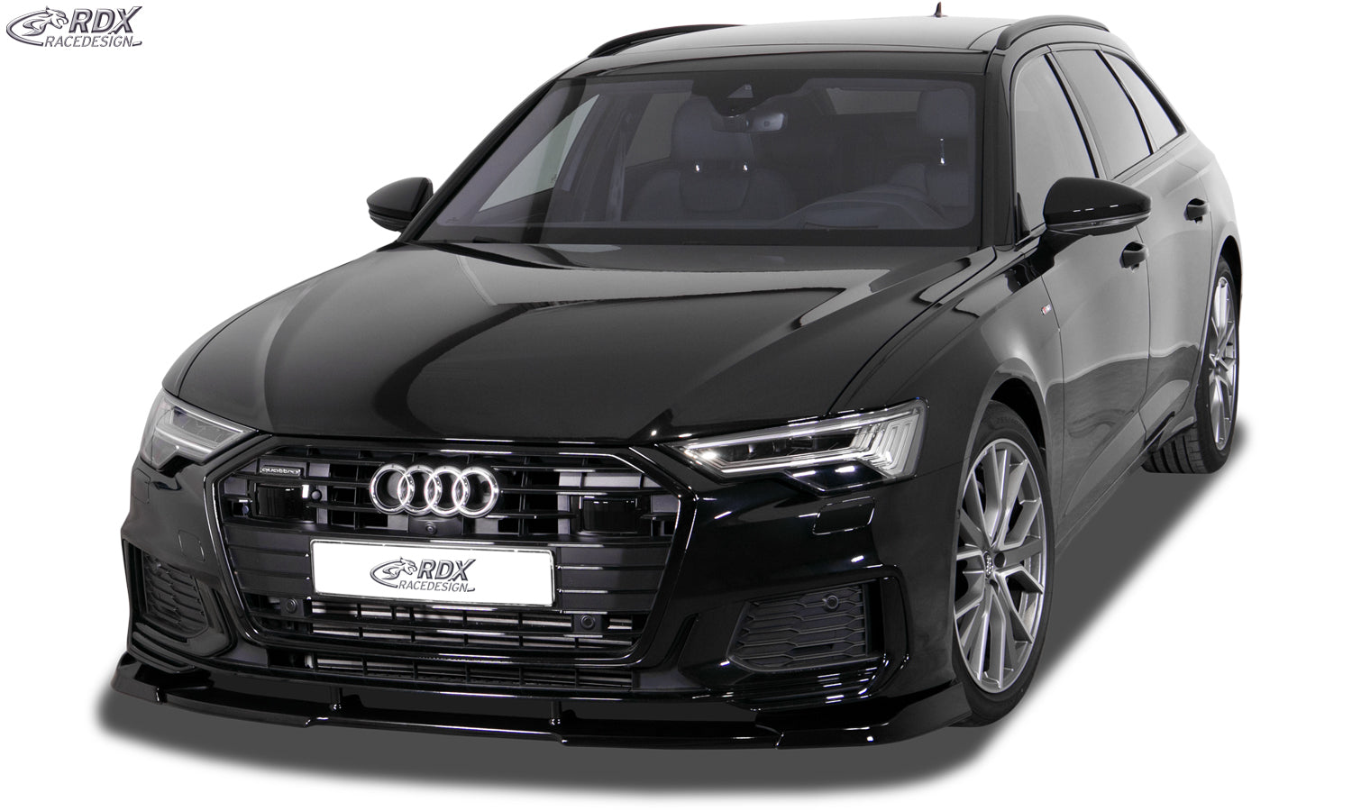 RDX Frontspoilerlippe VARIO-X für AUDI A6 4K C8 2F S-Line / S6 (passend an S-Line- bzw. S6-Frontstoßstange) Frontlippe Front Ansatz Vorne Spoilerlippe