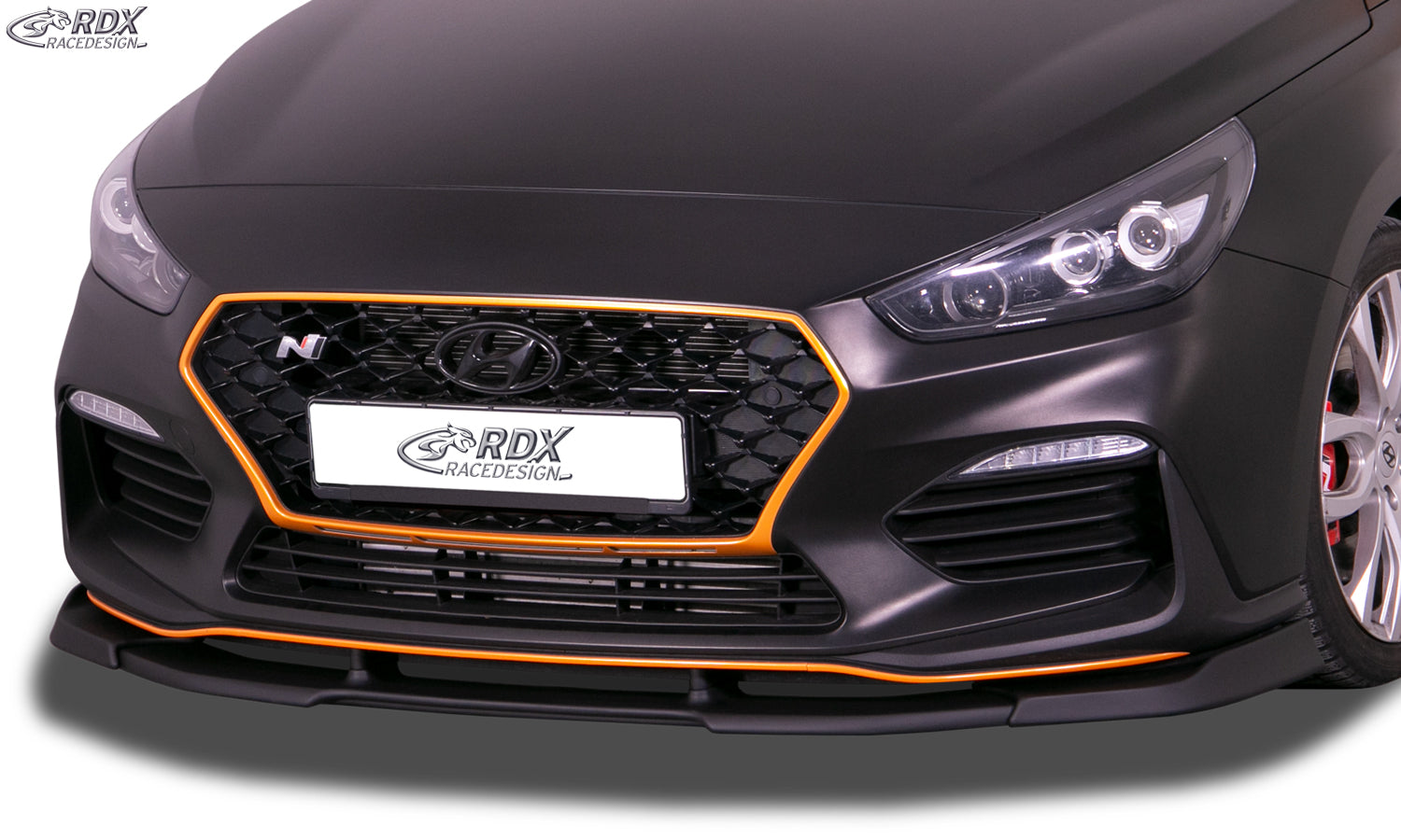 RDX Frontspoilerlippe VARIO-X für HYUNDAI i30 N 2018+ Frontlippe Front Ansatz Vorne Spoilerlippe