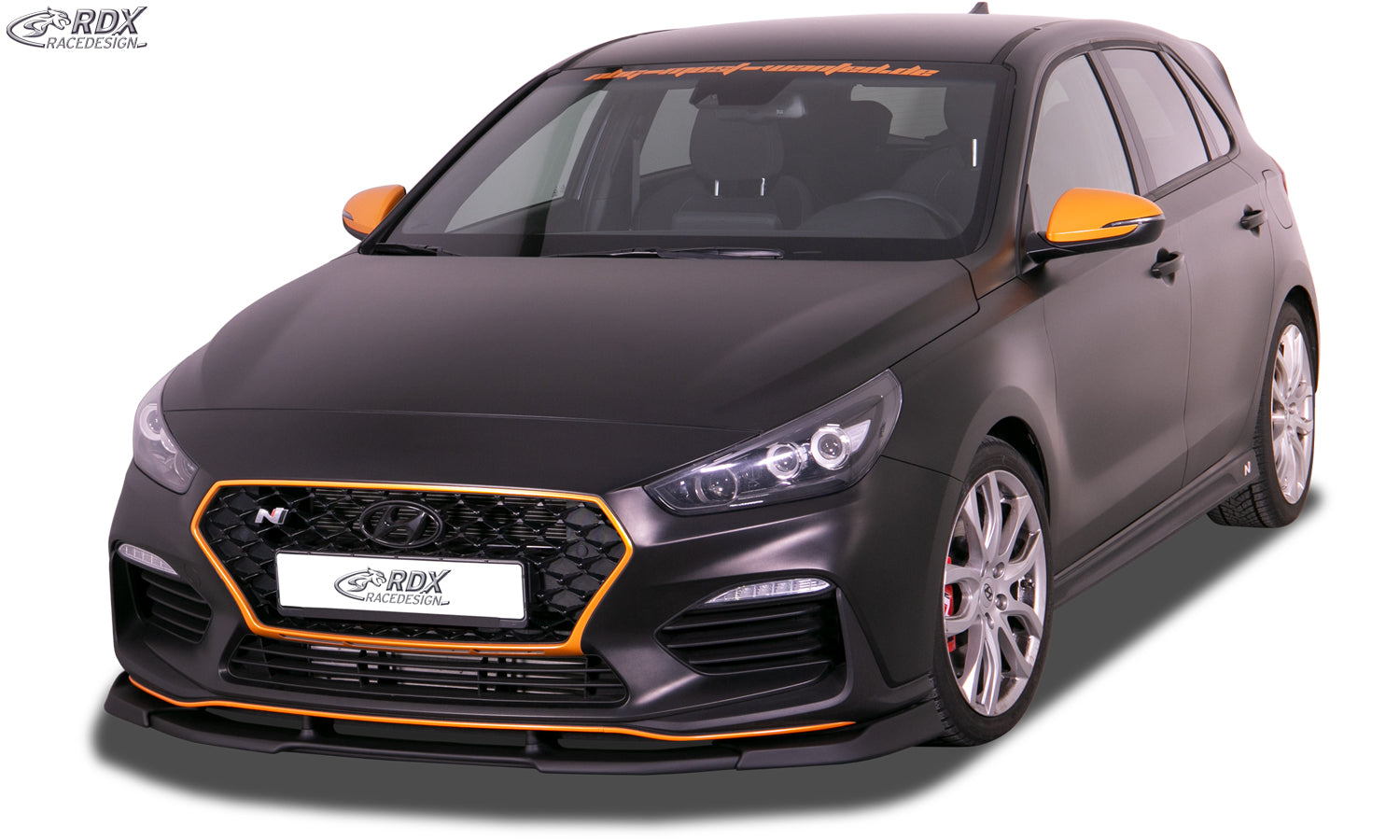 RDX Frontspoilerlippe VARIO-X für HYUNDAI i30 N 2018+ Frontlippe Front Ansatz Vorne Spoilerlippe