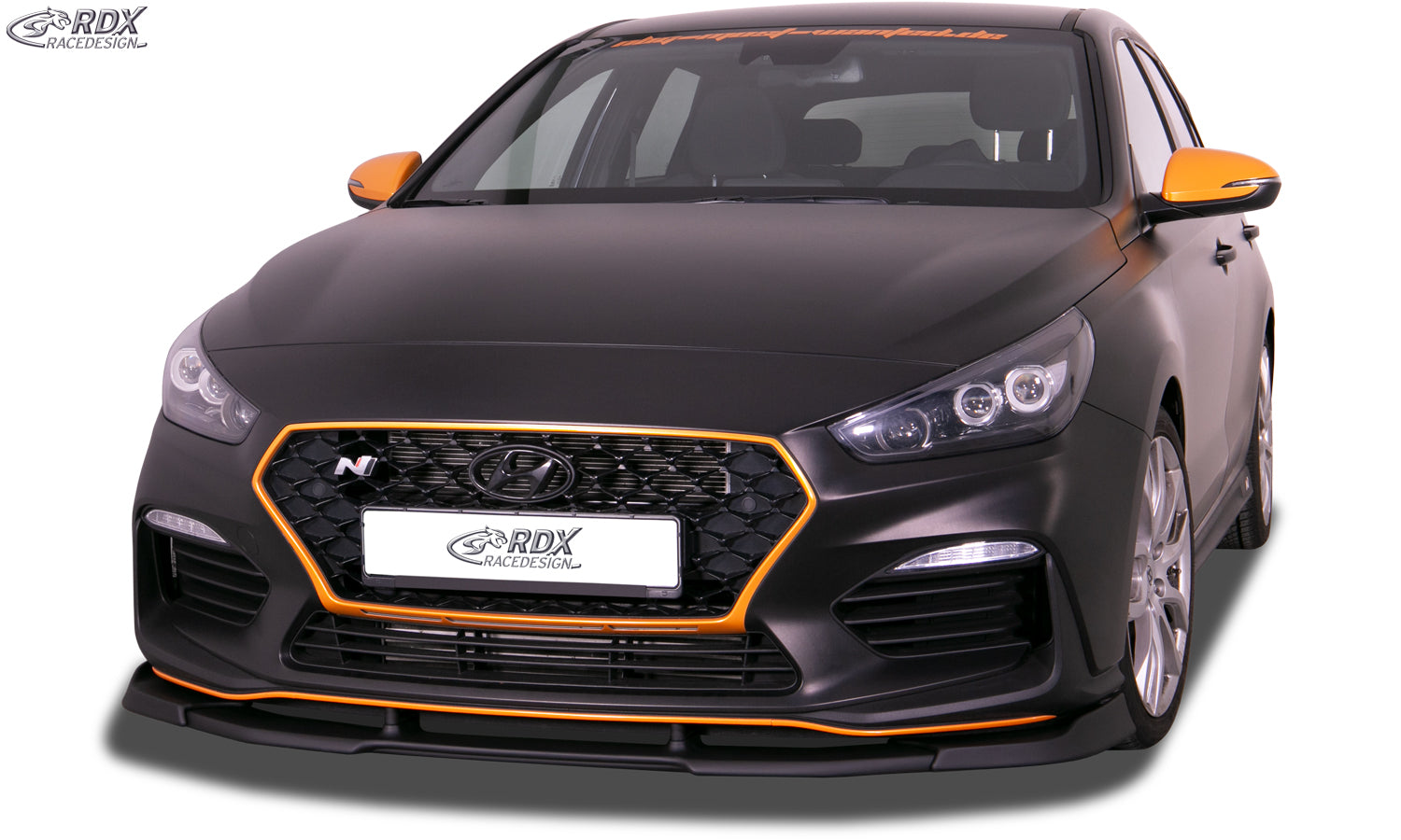 RDX Frontspoilerlippe VARIO-X für HYUNDAI i30 N 2018+ Frontlippe Front Ansatz Vorne Spoilerlippe