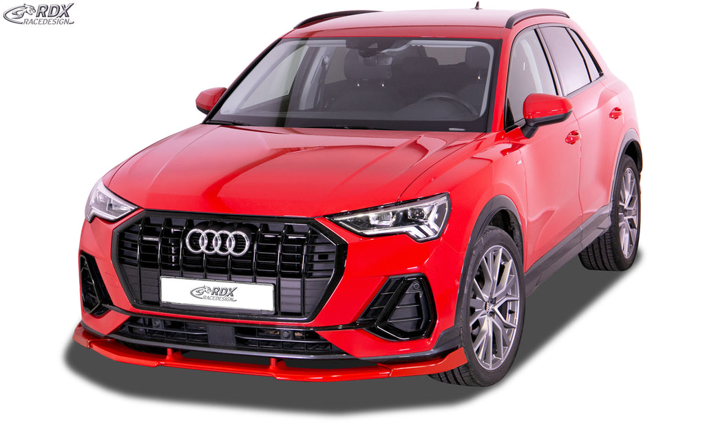 RDX Frontspoilerlippe VARIO-X für AUDI Q3 S-Line (F3) Frontlippe Front Ansatz Vorne Spoilerlippe