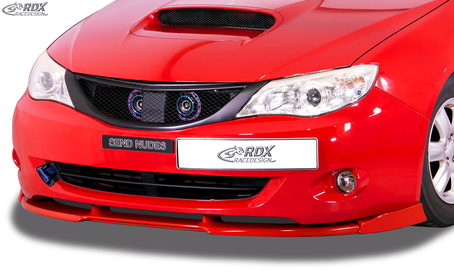 RDX Frontspoilerlippe VARIO-X für SUBARU Impreza (GR) 2007-2011 Frontlippe Front Ansatz Vorne Spoilerlippe
