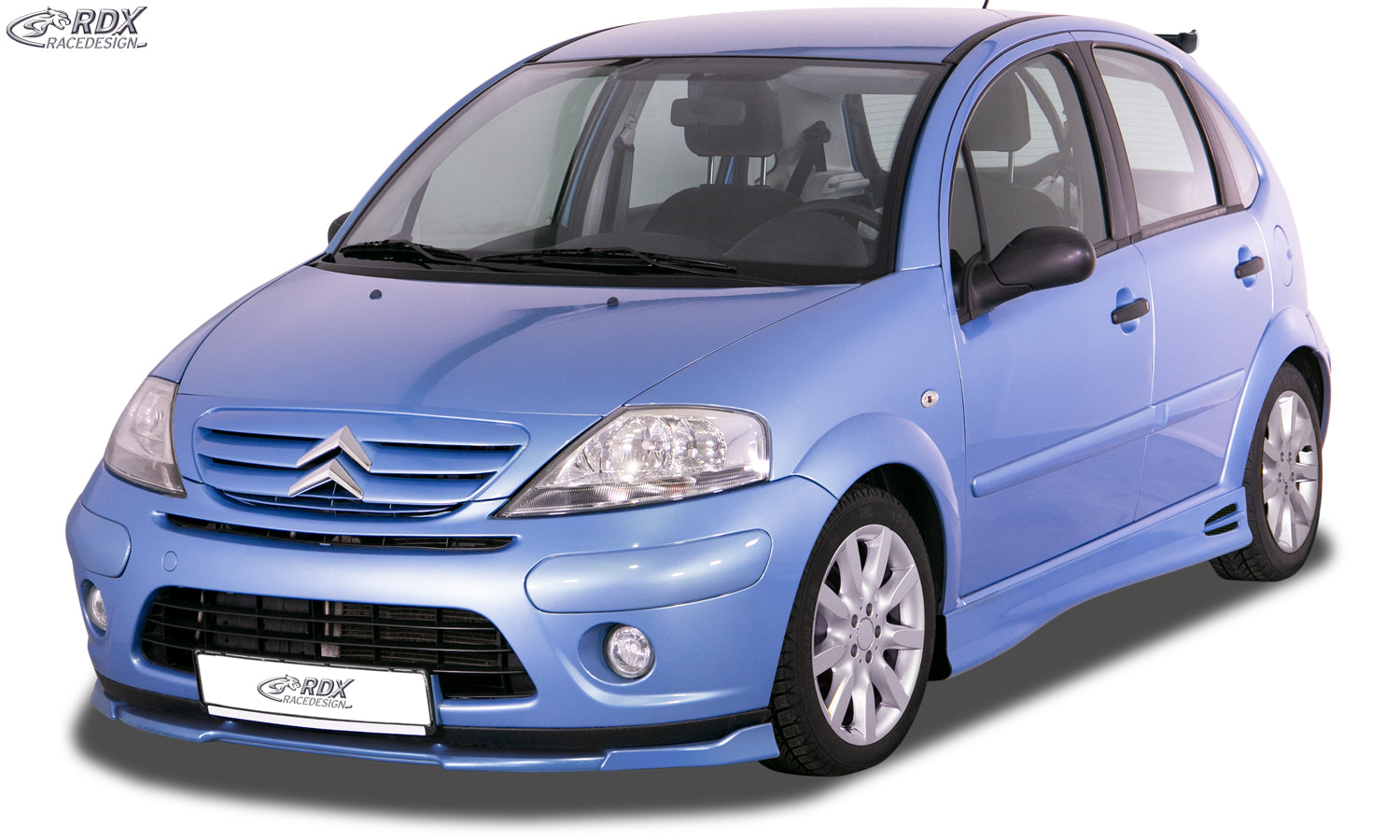 RDX Frontspoilerlippe VARIO-X für CITROEN C3 2005-2009 Frontlippe Front Ansatz Vorne Spoilerlippe