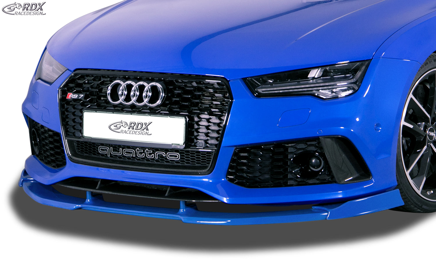 RDX Frontspoilerlippe VARIO-X für AUDI RS7 (-2018) Frontlippe Front Ansatz Vorne Spoilerlippe
