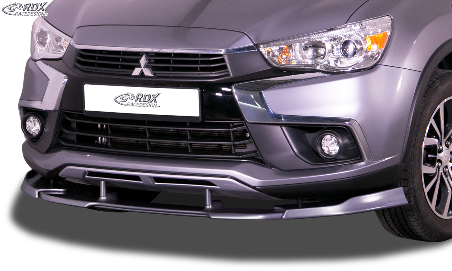 RDX Frontspoilerlippe VARIO-X für MITSUBISHI ASX 2016-2019 Frontlippe Front Ansatz Vorne Spoilerlippe