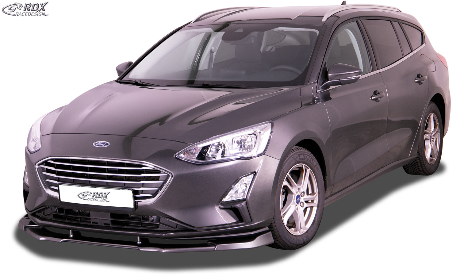 RDX Frontspoilerlippe VARIO-X für FORD Focus 4 Frontlippe Front Ansatz Vorne Spoilerlippe