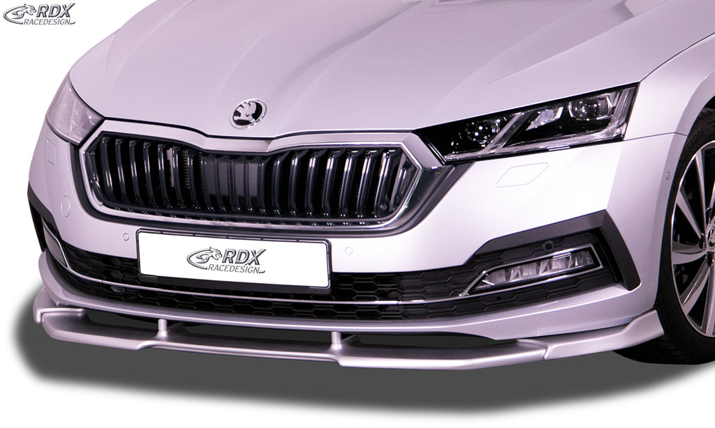 RDX Frontspoilerlippe VARIO-X für SKODA Octavia 4 / IV (NX) Frontlippe Front Ansatz Vorne Spoilerlippe