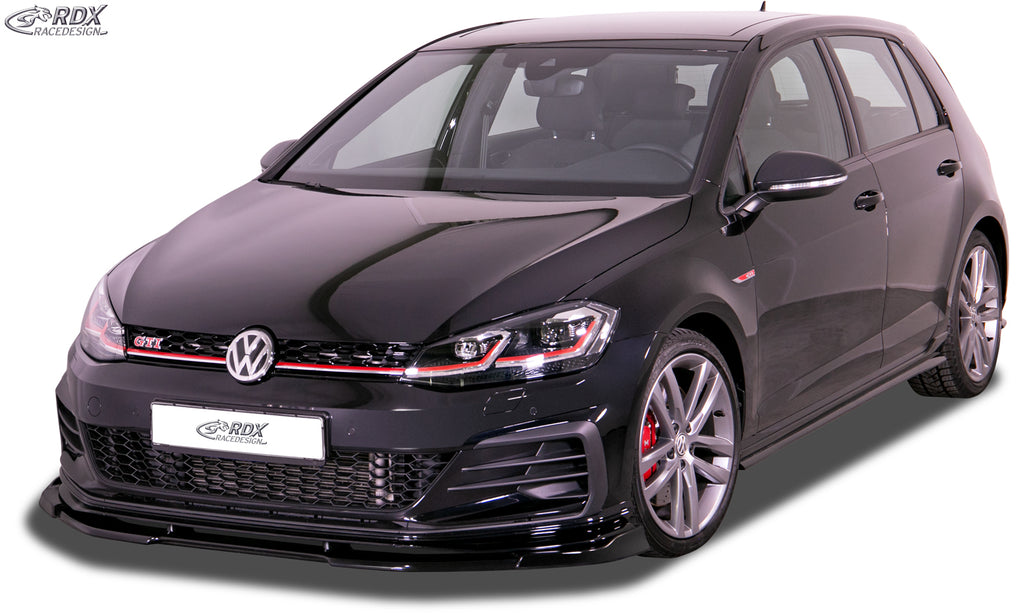 RDX Frontspoilerlippe VARIO-X für VW Golf 7 GTI TCR Facelift 2017+ Frontlippe Front Ansatz Vorne Spoilerlippe