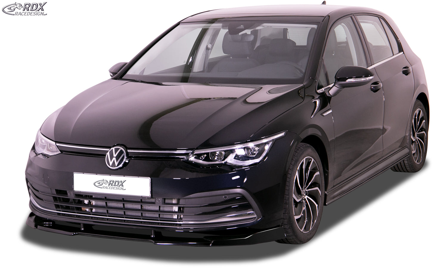 RDX Frontspoilerlippe VARIO-X für VW Golf 8 Frontlippe Front Ansatz Vorne Spoilerlippe