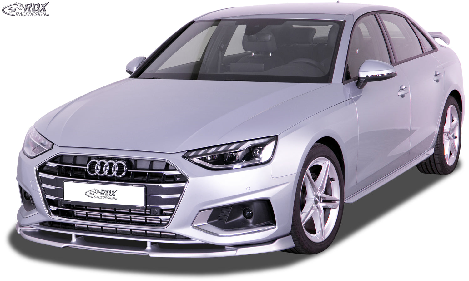 RDX Frontspoilerlippe VARIO-X für AUDI A4 8W B9 Facelift (2019+) Frontlippe Front Ansatz Vorne Spoilerlippe