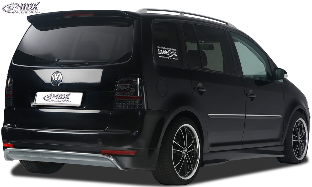 RDX Heckansatz für VW Touran 1T incl. Facelift (Mod. 2003-2010) Heckschürze Heck