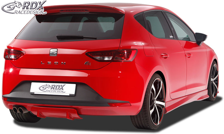 RDX Heckdiffusor U-Diff für SEAT Leon 5F (incl. FR) / Leon 5F SC (incl. FR) / Leon 5F ST (incl. FR) Diffusor Heck Ansatz