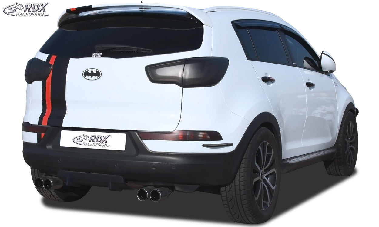 RDX Heckdiffusor U-Diff für KIA Sportage (SL) Diffusor Heck Ansatz