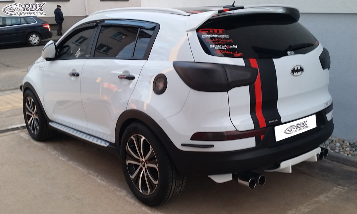 RDX Heckdiffusor U-Diff für KIA Sportage (SL) Diffusor Heck Ansatz