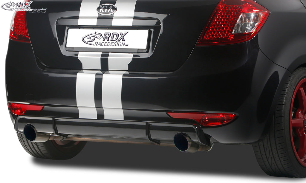 RDX Heckansatz für KIA Ceed Typ ED Diffusor Heckblende Heckdiffusor