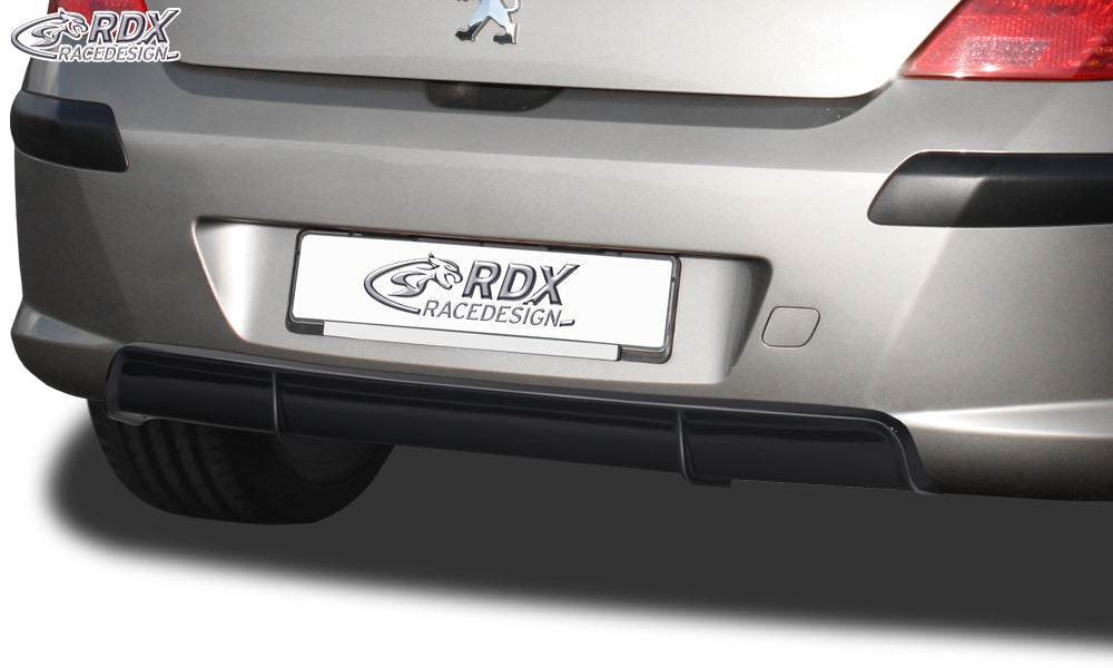 RDX Heckansatz für PEUGEOT 308 Phase 1 Diffusor Heckblende Heckdiffusor