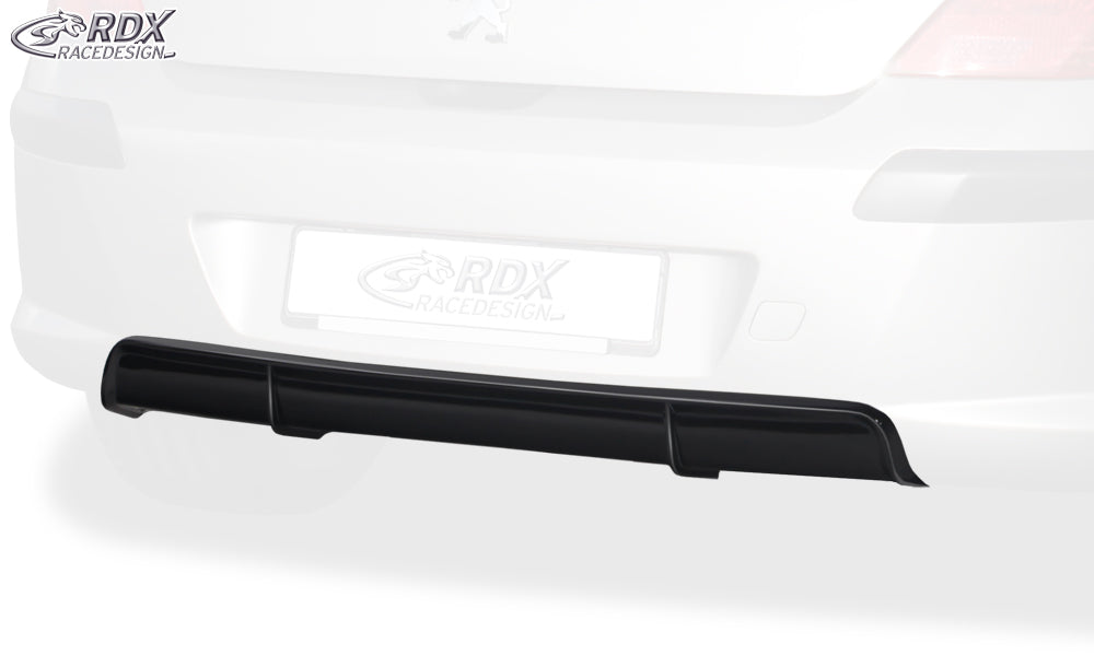 RDX Heckansatz für PEUGEOT 308 Phase 1 Diffusor Heckblende Heckdiffusor