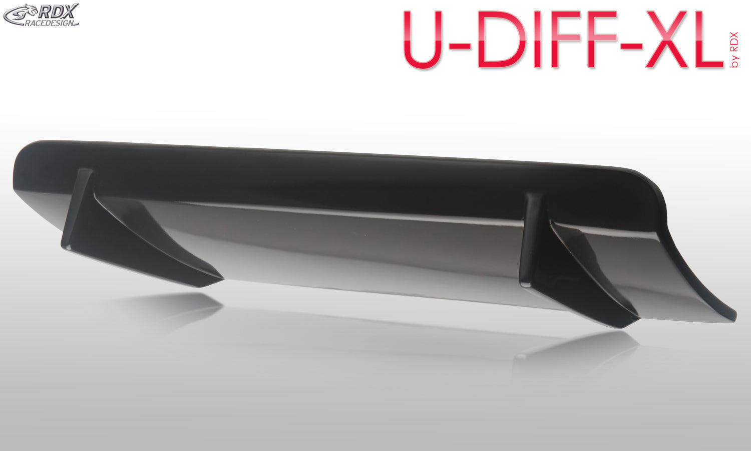 RDX Heckdiffusor U-Diff XL Universal (breite Version) Diffusor Heck Ansatz