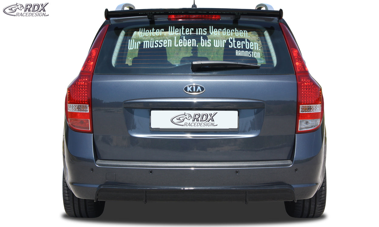 RDX Heckspoiler für KIA Ceed Typ ED (auch SW) Dachspoiler Spoiler