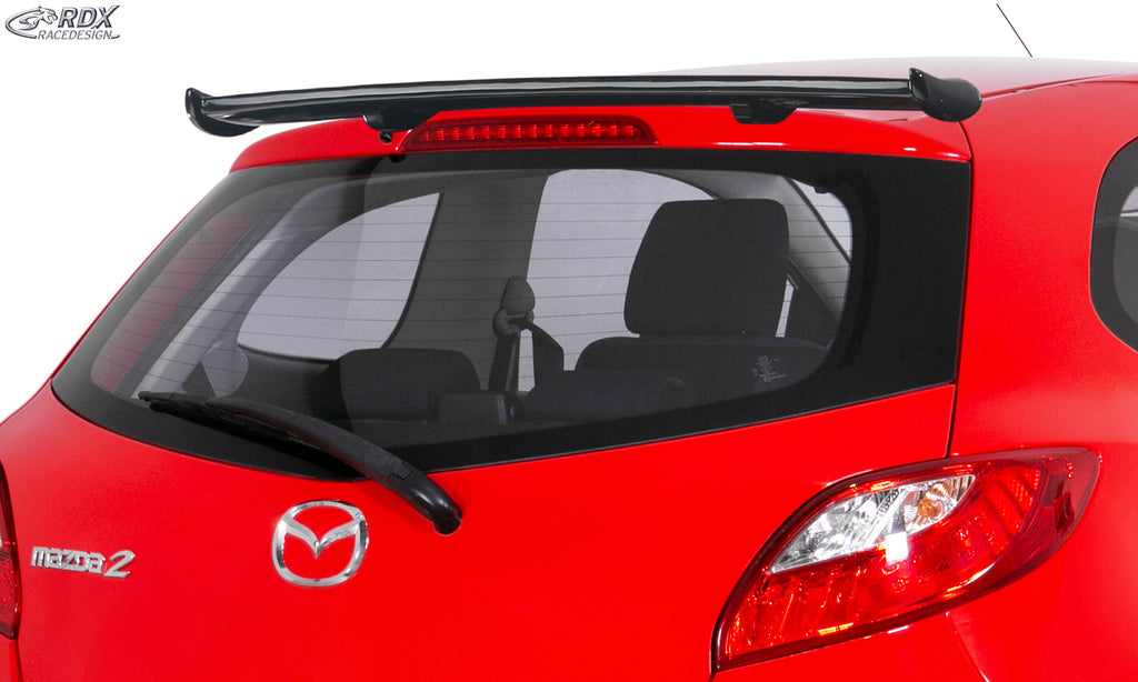 RDX Heckspoiler für MAZDA 2 (DE) 2007-2014 Dachspoiler Heckflügel Spoiler