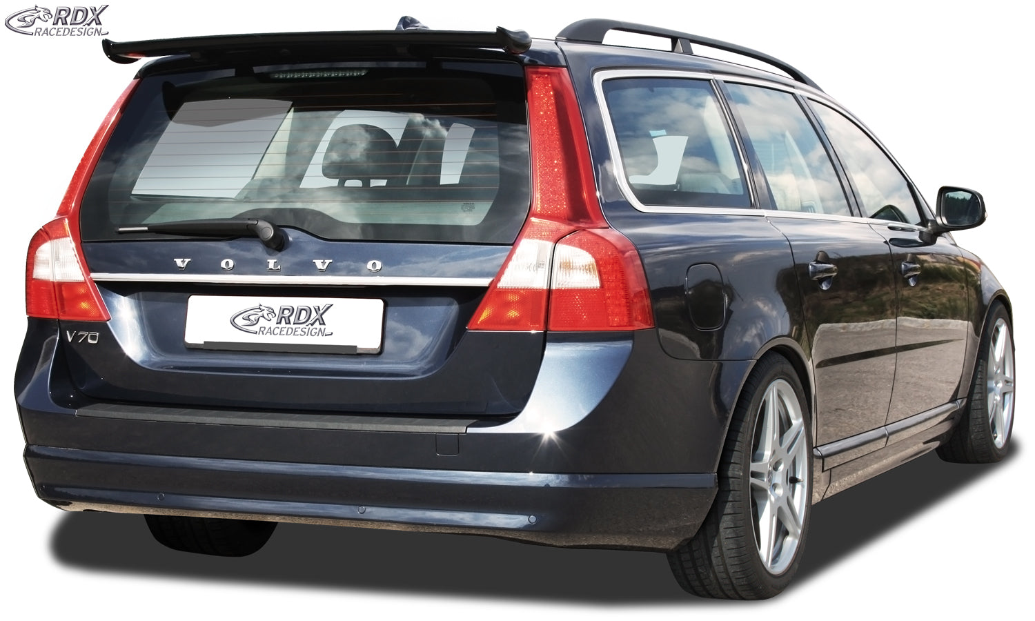 RDX Heckspoiler für VOLVO V70 2007-2016 Dachspoiler Spoiler