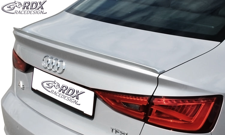 RDX Hecklippe für AUDI A3 8VS Limousine , 8V7 Cabrio Heckklappenspoiler Heckspoiler
