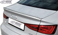 RDX Hecklippe für AUDI A3 8VS Limousine , 8V7 Cabrio Heckklappenspoiler Heckspoiler