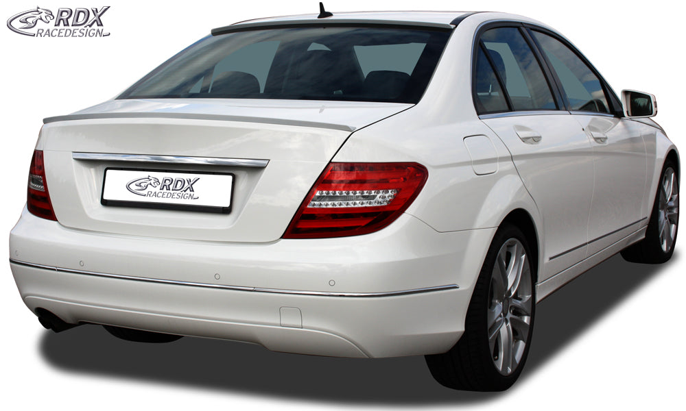 RDX Hecklippe oben für MERCEDES C-Klasse W204 Heckscheibenblende Heckscheibenspoiler