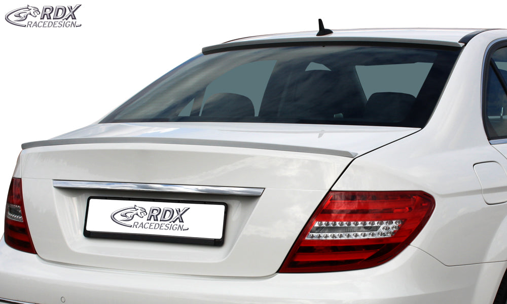 RDX Hecklippe für MERCEDES C-Klasse W204 Heckklappenspoiler Heckspoiler