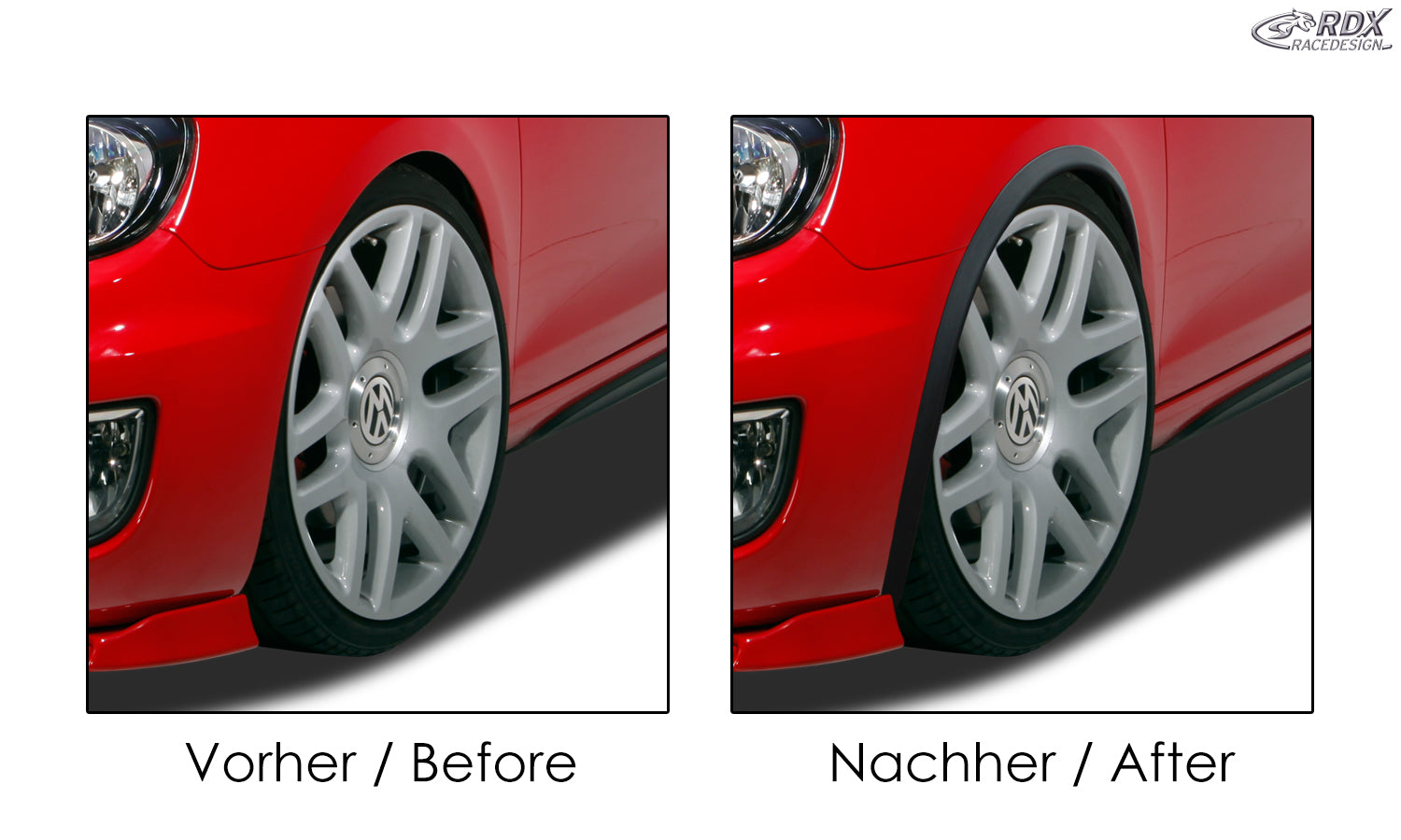 RDX Universal Radlaufverbreiterungen FENDER-X Kotflügelverbreiterung