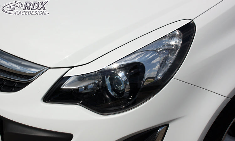 RDX Scheinwerferblenden für OPEL Corsa D Böser Blick