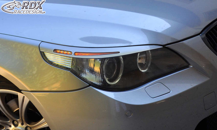 RDX Scheinwerferblenden für BMW 5er E60 / E61 -2007 Böser Blick