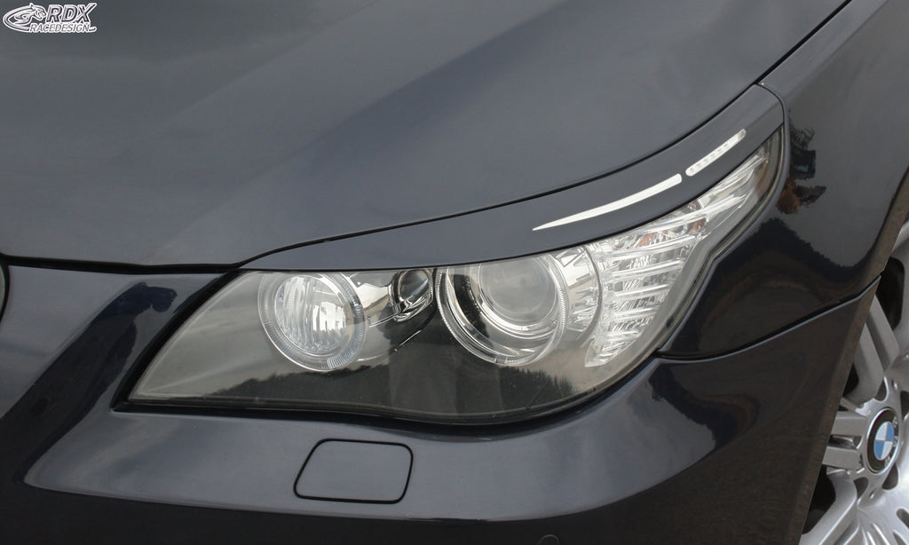 RDX Scheinwerferblenden für BMW 5er E60 / E61 -2007 Böser Blick