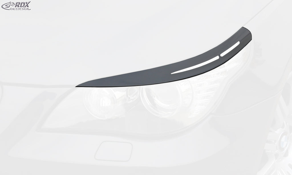 RDX Scheinwerferblenden für BMW 5er E60 / E61 -2007 Böser Blick