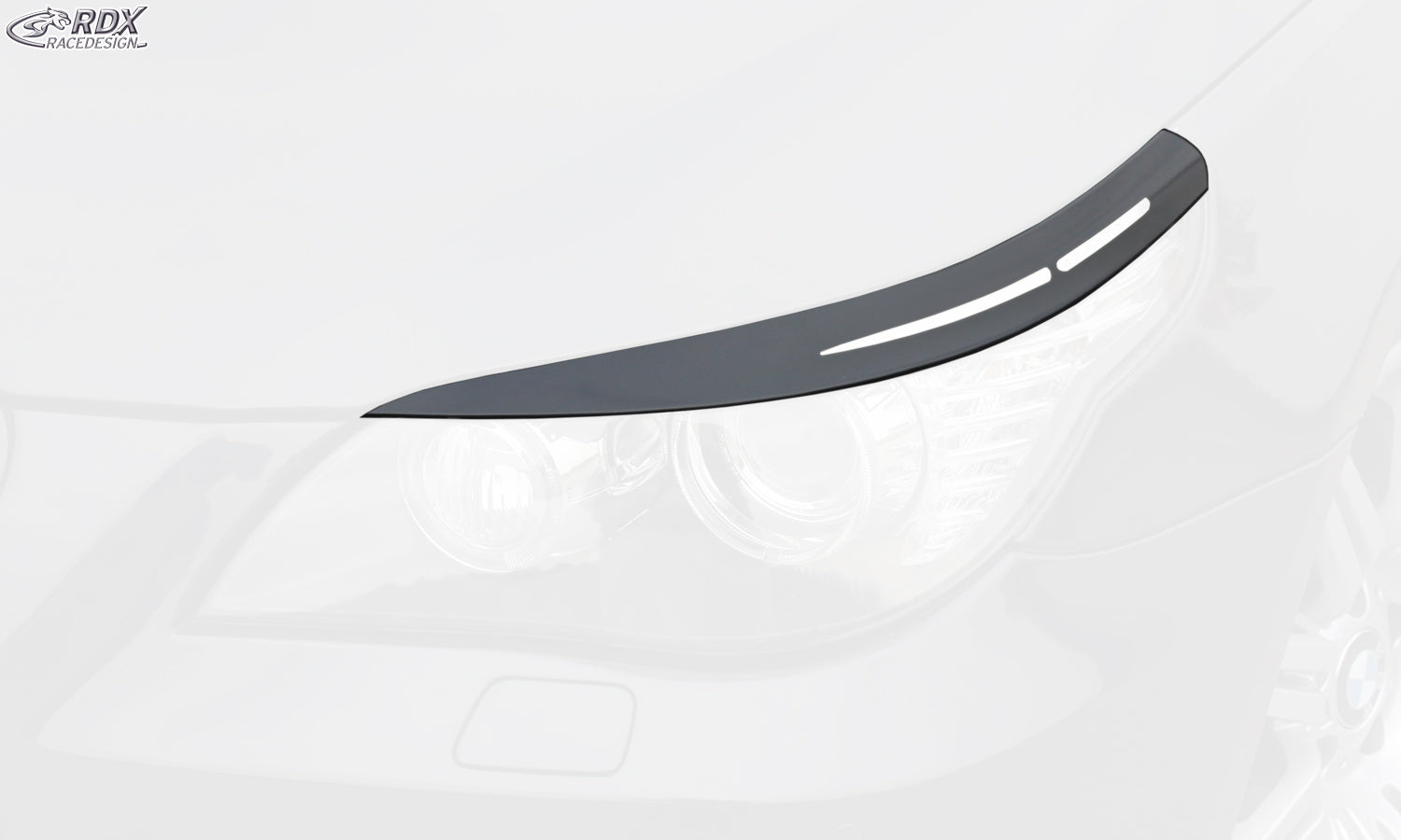 RDX Scheinwerferblenden für BMW 5er E60 / E61 -2007 Böser Blick