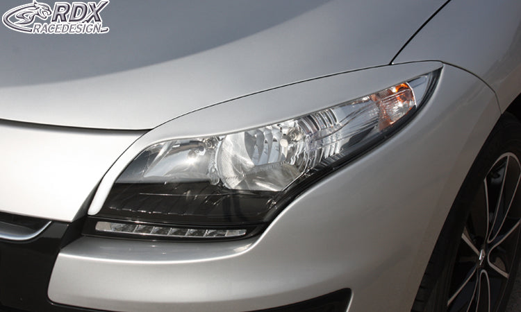 RDX Scheinwerferblenden für RENAULT Megane 3 2008-2013 Böser Blick