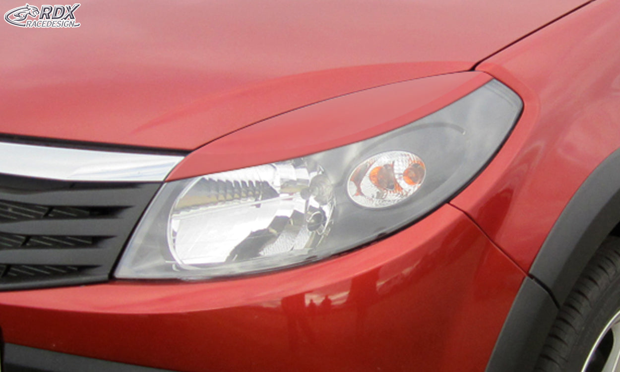 RDX Scheinwerferblenden für DACIA Sandero -2012 Böser Blick