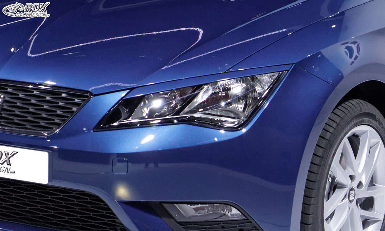 RDX Scheinwerferblenden für SEAT Leon 5F / Leon 5F SC / Leon 5F ST Böser Blick