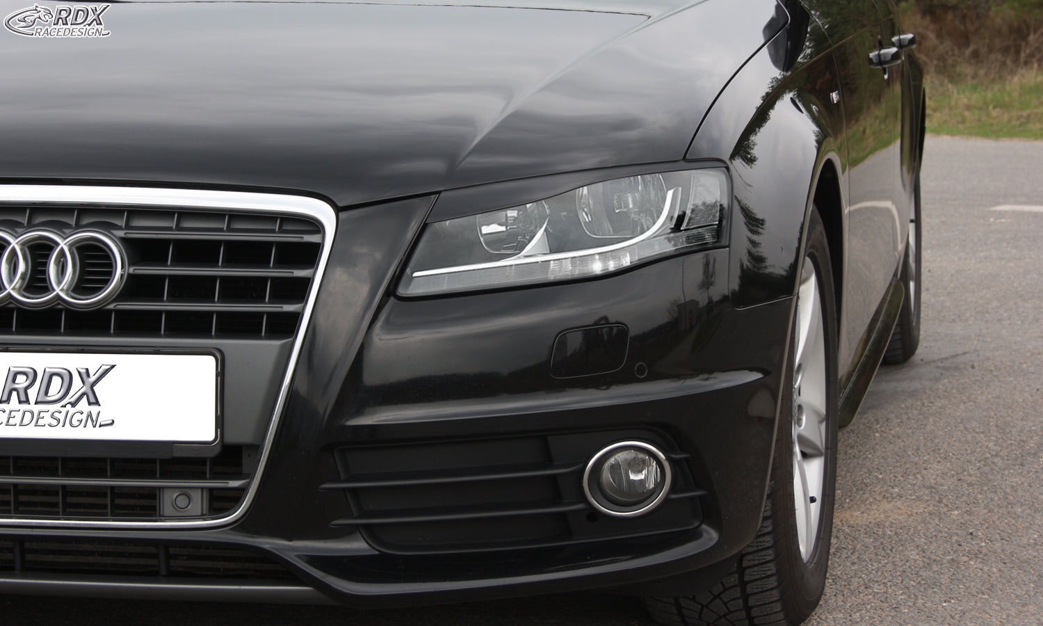 RDX Scheinwerferblenden für AUDI A4 B8, B81, 8K (2008-2011) Böser Blick