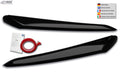 RDX Scheinwerferblenden für FIAT Ducato (250 / 2014+) & CITROEN Jumper (Y, 250L / 2014+) & OPEL Movano (Y / 2021+) & PEUGEOT Boxer (Y / 2014+) & TOYOTA ProAce Max (T / 2024+) & RAM ProMaster (2013+) schwarz glänzend Böser Blick