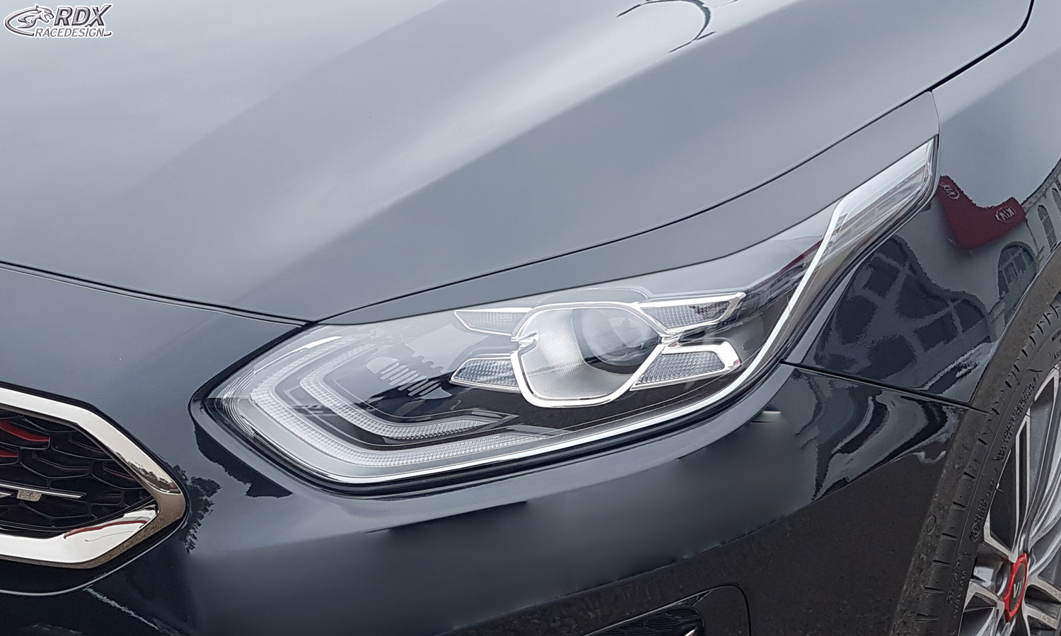 RDX Scheinwerferblenden für KIA Ceed CD & KIA ProCeed CD (2018-2021 & 2021+) Böser Blick