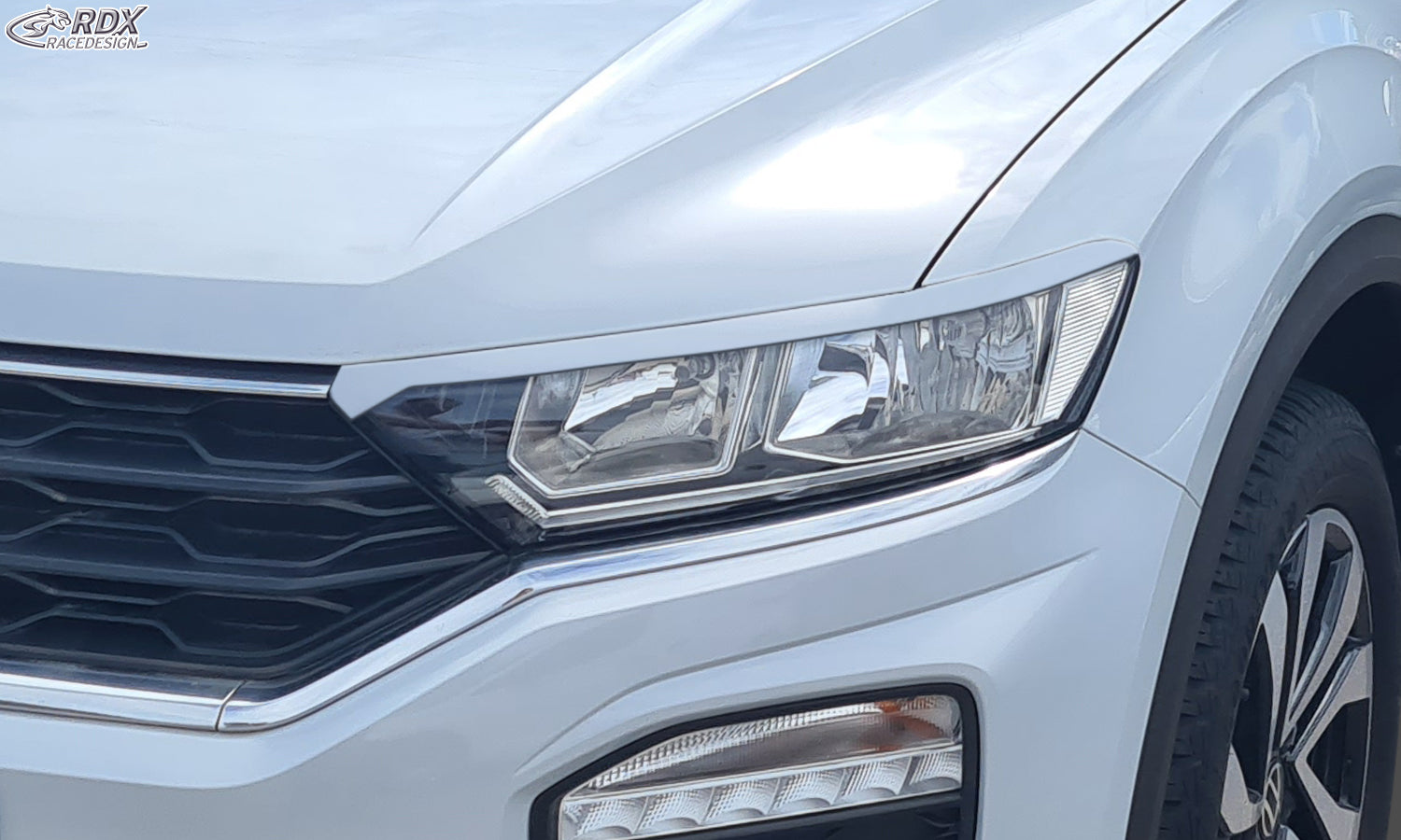 RDX Scheinwerferblenden für VW T-Roc (A1 / 2017+) Böser Blick