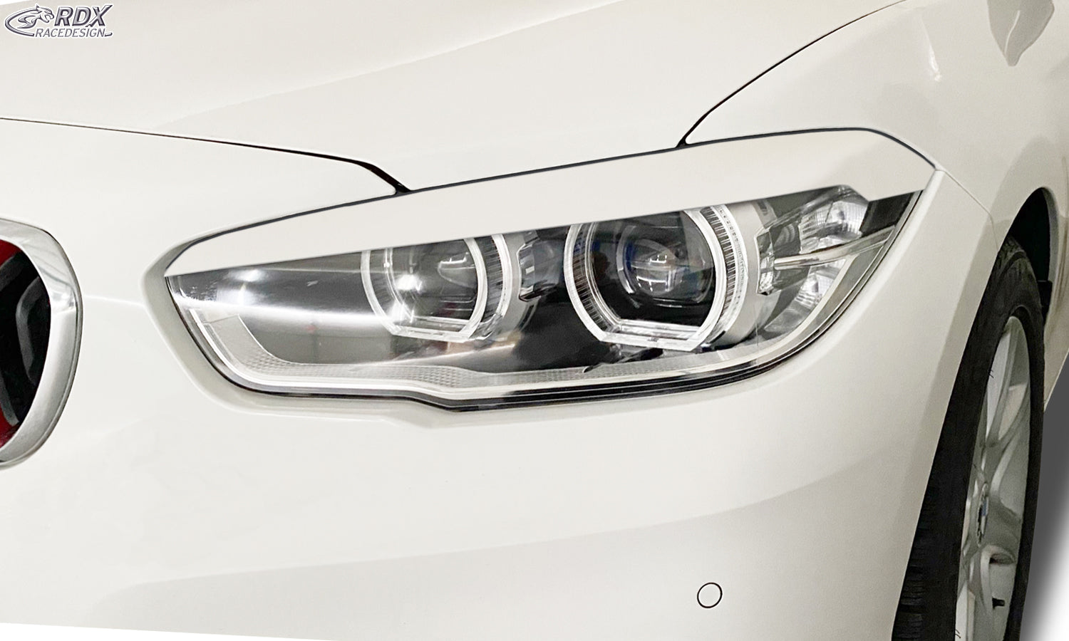 RDX Scheinwerferblenden für BMW 1er (F20 / F21 / 2015+) Böser Blick