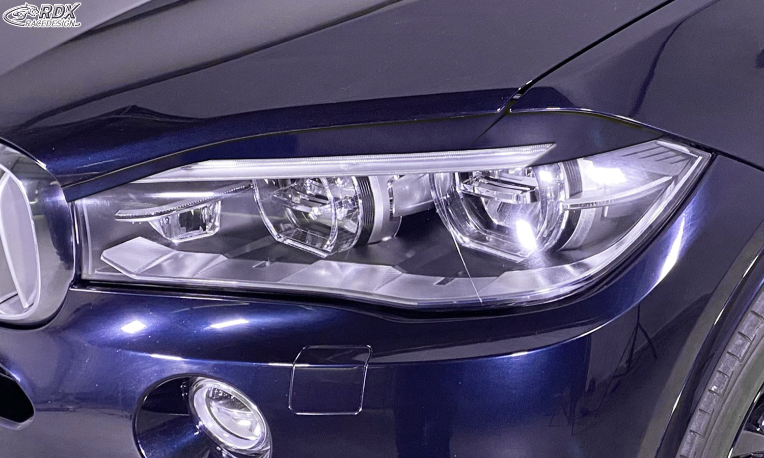RDX Scheinwerferblenden für BMW X5 (F15 / 2013+) Böser Blick
