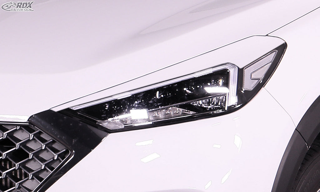 RDX Scheinwerferblenden für HYUNDAI Tucson (TL, TLE / 2018+) Böser Blick