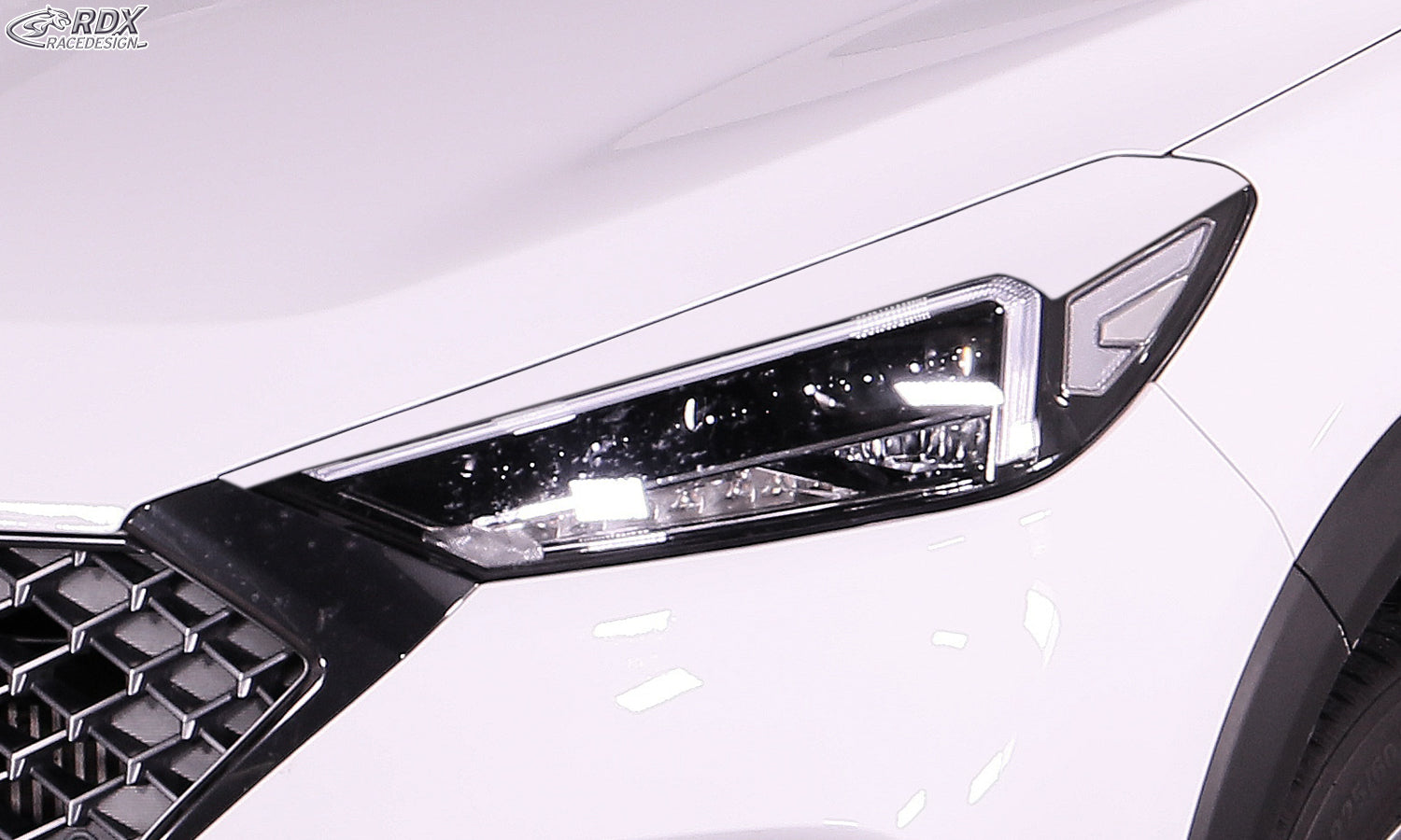 RDX Scheinwerferblenden für HYUNDAI Tucson (TL, TLE / 2018+) Böser Blick